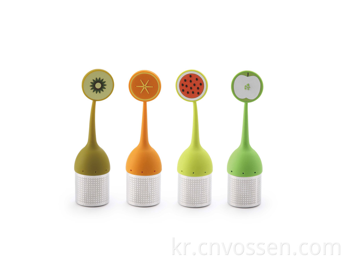 Colorful Food Grade Silicone Tea Infuser